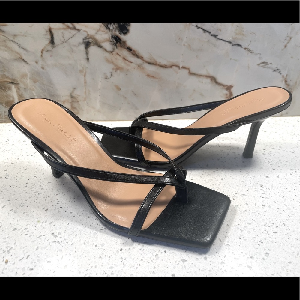 Never Worn-Open Toe Heels